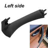 Maxbell Left Side Door Panel Handle Pull Trim Cover For BMW E90 3 Sedan Wagon Black