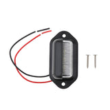 Maxbell 12V Truck Trailer 6SMD LED License Plate Light Door Light Pedal Light Black