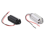 Maxbell 12V Truck Trailer 6SMD LED License Plate Light Door Light Pedal Light Black