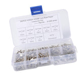 Maxbell 350Piece Car Lock Reed Key Gasket Plate with Case Set for Honda