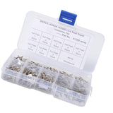 Maxbell 350Piece Car Lock Reed Key Gasket Plate with Case Set for Honda