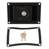 Max Maxb RV Truck Entry Door Electric Cabinet Flat Lock Square Lock w 2Keys MS866-8-2