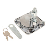 Max Maxb RV Trailer Truck Electric Cabinet Toolbox Flat Square Lock Latch with 2 Keys