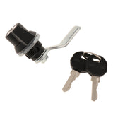 Max Maxb RV Truck Electric Cabinet File Lock Turning Handle Toolbox Latch w/ 2 Keys