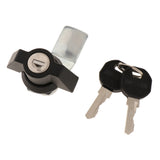 Max Maxb RV Truck Electric Cabinet File Lock Turning Handle Toolbox Latch w/ 2 Keys