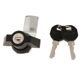 Max Maxb RV Truck Electric Cabinet File Lock Turning Handle Toolbox Latch w/ 2 Keys