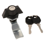 Max Maxb RV Truck Electric Cabinet File Lock Turning Handle Toolbox Latch w/ 2 Keys