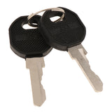 Max Maxb RV Truck Electric Cabinet File Lock Turning Handle Toolbox Latch w/ 2 Keys