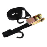 Max Maxb Travel Tie Down Strap Ratchet Belt Luggage Bag Cargo Lashing Metal Buckle