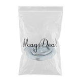 Max Maxb D Ring Tie Down Anchor with Recessed Pan Heavy Duty for Truck/Flatbed Silver