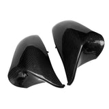 Maxbell 2x Carbon Fiber Rearview Mirror Covers Left Right for 2014-2018 BMW M3 M4