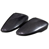 Maxbell 2PCS Carbon Fiber Rearview Mirror Housing Covers for VW Scirocco 2009-2017