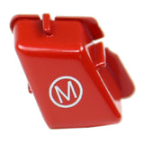 Maxbell Steering Wheel M Mode Switch Button Cover for BMW E92  Red