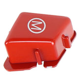 Maxbell Steering Wheel M Mode Switch Button Cover for BMW E92  Red