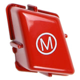 Maxbell Steering Wheel M Mode Switch Button Cover for BMW E92  Red