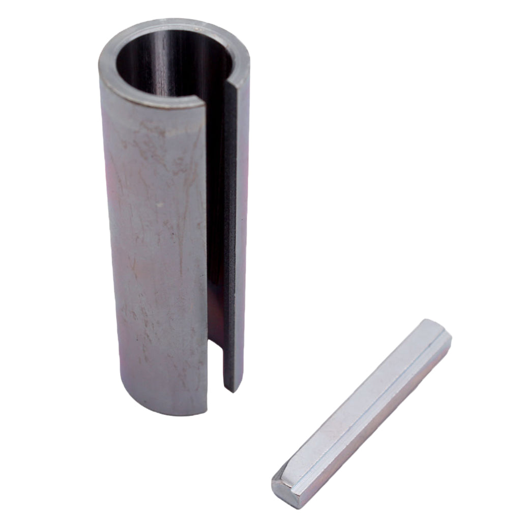 Max 3/4" to 1" Inch w/Step Key Gas Engine Pulley Crank Shaft Sleeve Adapter