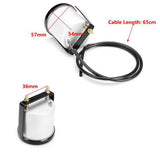 Max 2"/52mm 7 Color LED Car Oil Temp Meter Gauge Smoke Lens Pointer Universal