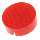 Max Universal Floor Jack Disk Rubber Pad Adapter Pinch Weld Side JACK PAD RED