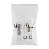 Max Maxb Short Stubby Car Auto Antenna AM/FM Radio Aerial Mast Screw Type White