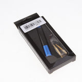 Max Maxb Short Stubby Car Auto Antenna AM/FM Radio Aerial Mast Screw Type Blue