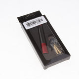 Max Maxb Short Stubby Car Auto Antenna AM/FM Radio Aerial Mast Screw Type Red