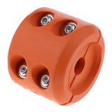 Maxbell ATV UTV Winch Rubber Line Cable Lift Stopper Rubber Cushion + Screws Orange