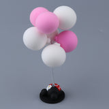Maxbell Car Interior Dashboard Cute Creative 3D Balloon Decoration Ornament