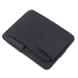 Maxbell Eye Frame Holder Car Sun Glasses Ticket Receipt Card Clip Storage Board Black