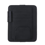 Maxbell Eye Frame Holder Car Sun Glasses Ticket Receipt Card Clip Storage Board Black