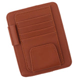 Maxbell Eye Frame Holder Car Sun Glasses Ticket Receipt Card Clip Storage Board Orange