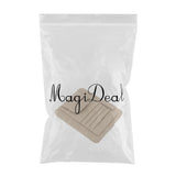 Maxbell Eye Frame Holder Car Sun Glasses Ticket Receipt Card Clip Storage Board Beige