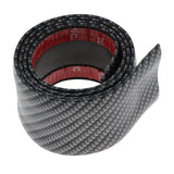Max Maxb Car Carbon Fiber Door Sill Protector Guard Trims Stickers Scuff Plate 5cm
