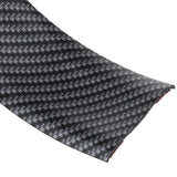 Max Maxb Car Carbon Fiber Door Sill Protector Guard Trims Stickers Scuff Plate 5cm