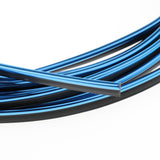 Max Maxb Car Interior Moulding Trim Decoration Strip Sticker 5m Electroplating blue