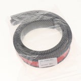 Max Maxb Car Fender Arch Wheel Eyebrow Strip Protector Trim Black Carbon Fiber 3.8cm