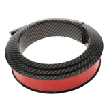 Max Maxb Car Fender Arch Wheel Eyebrow Strip Protector Trim Black Carbon Fiber 3.8cm