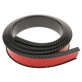 Max Maxb Car Fender Arch Wheel Eyebrow Strip Protector Trim Black Carbon Fiber 3.8cm