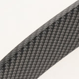 Max Maxb Car Fender Arch Wheel Eyebrow Strip Protector Trim Black Carbon Fiber 3.8cm