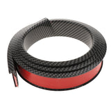 Max Maxb Car Fender Arch Wheel Eyebrow Strip Protector Trim Black Carbon Fiber 3.8cm