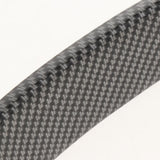 Max Maxb Car Fender Arch Wheel Eyebrow Strip Protector Trim Black Carbon Fiber 4.5cm