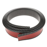Max Maxb Car Fender Arch Wheel Eyebrow Strip Protector Trim Black Carbon Fiber 4.5cm