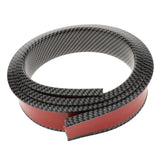 Max Maxb Car Fender Arch Wheel Eyebrow Strip Protector Trim Black Carbon Fiber 4.5cm