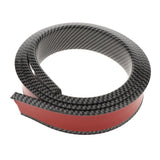 Max Maxb Car Fender Arch Wheel Eyebrow Strip Protector Trim Black Carbon Fiber 4.5cm