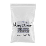 Max Maxb 53 Pieces Cable Protector 6 Kinds Double Sides Wire Grommets Gaskets