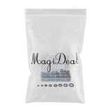 Max Maxb 120 Pieces Cable Protector Double Sides Wire Grommets Gaskets