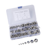 Max Maxb Set of 175 Stainless Steel M3 M4 M5 M6 M8 M10 M12 Nylon Insert Lock Hex Nuts