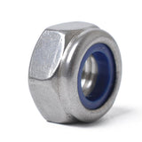 Max Maxb Set of 175 Stainless Steel M3 M4 M5 M6 M8 M10 M12 Nylon Insert Lock Hex Nuts