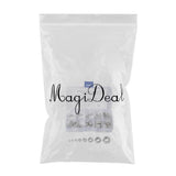 Max Maxb 304 Stainless Steel Lock Nut Assortment Kit, 65pcs M2 - M12 Locknut