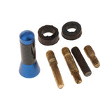 Max Maxb 1.4" Stubby Carbon Fiber Car Roof Radio AM FM Signal Antenna Aerial Blue