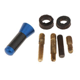 Max Maxb 1.4" Stubby Carbon Fiber Car Roof Radio AM FM Signal Antenna Aerial Blue